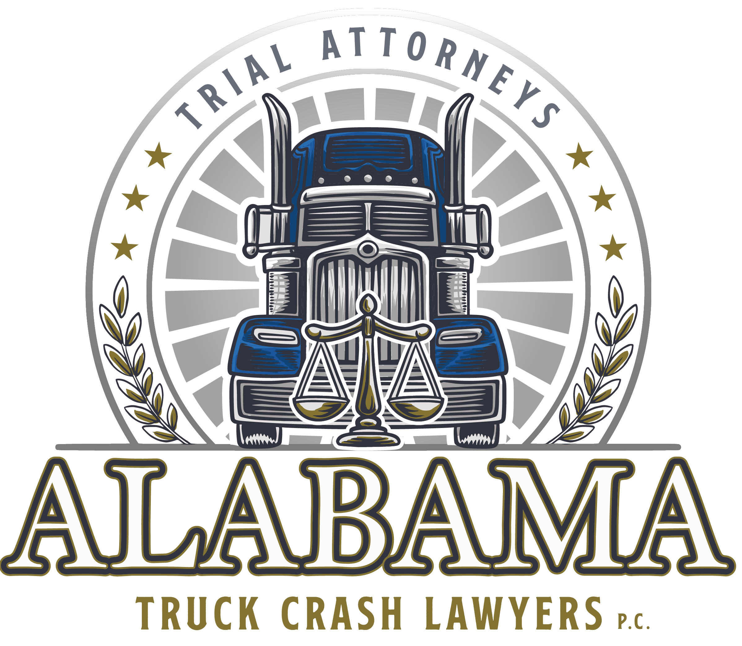 Alabama Truck Crash Logo